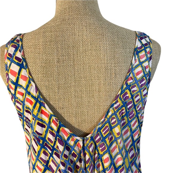 Plenty by Tracy Reese geometric print sleeveless dress size XS (0-2) - Picture 3 of 10
